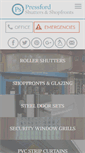 Mobile Screenshot of pressfordshutters.com